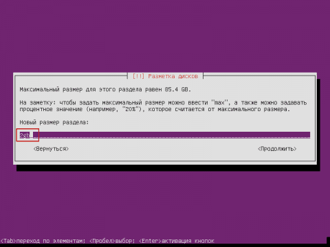 Установка сервера Ubuntu 14.04 LTS Server - разметка диска - 28