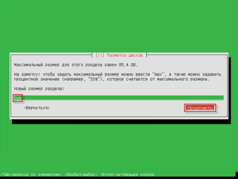 Установка Active Directory на Linux используя Zentual, разбивка винчестера - 38