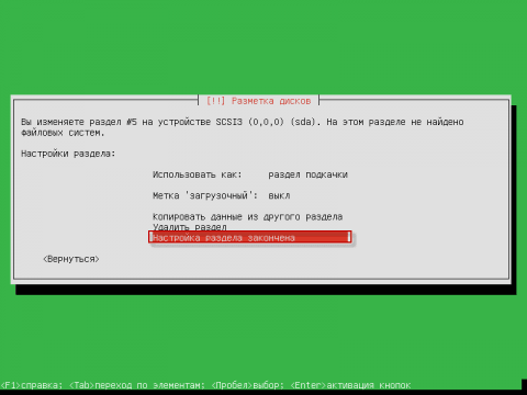 Установка Active Directory на Linux используя Zentual, разбивка винчестера - 43