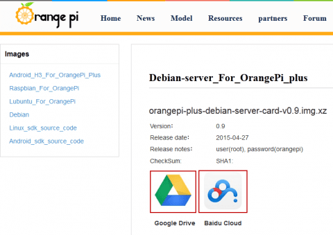 Установка Debian на Orange Pi, скачиваем Debian Jessie