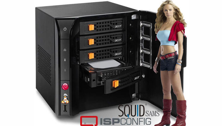 Installieren Sie Squid-Proxyserver mit SAMS-Webschnittstelle in Debian Wheezy
