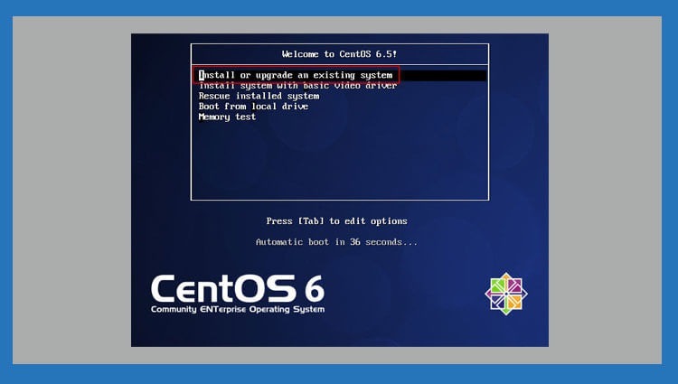 Установка на сервер CentOS 6.5 c подробными скриншотами