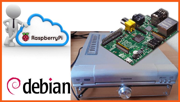 Fall für Raspberry Pi von einem alten DVD-Player