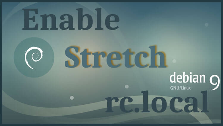 Включає rc.local в Debian 9 Stretch