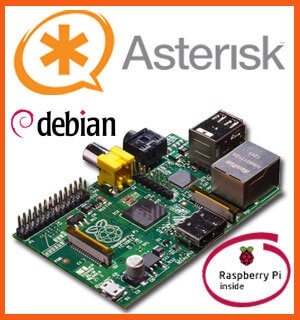 Asterisk 11 auf einem Raspberry Pi Mini-Server installieren