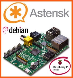 Установка Asterisk 11 на мини сервер Raspberry Pi