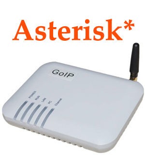 Firmware, Konfiguration und Anbindung des GSM GOIP 1-Gateways an Asterisk