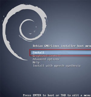 Installation des Debian Wheezy Servers mit detaillierten Screenshots