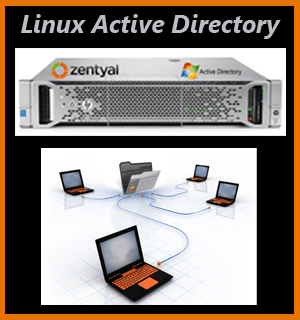 Hinzufügen von Netzwerkordnern zu Linux Active Directory Server