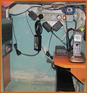 Home Mini-Serverraum im Schrank, Asterisk auf dem Heimserver