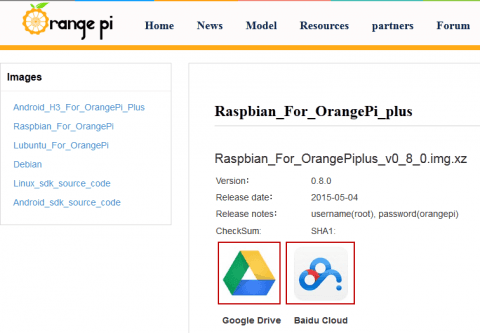 Установка Debian на Orange Pi, скачиваем Debian Wheezy образ Raspbian